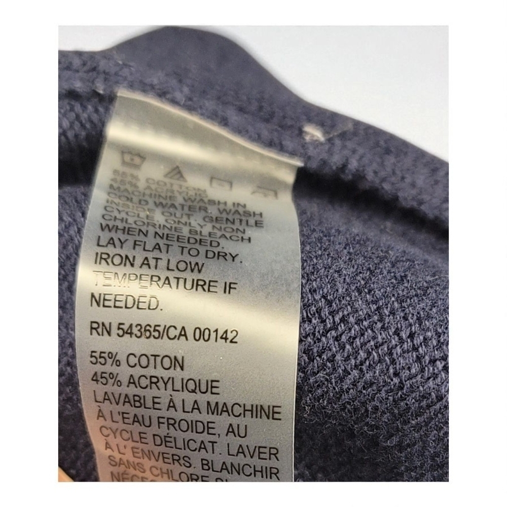 Allison Daley Deep Blue Textured Jacket - Picture 7 of 7